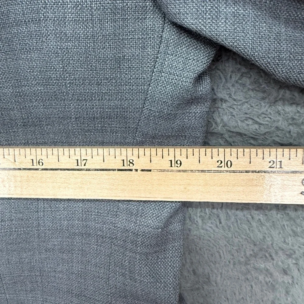 Jos.‎ A. Bank Blazer Mens 40 Short Grey 1905 Collection Slim Fit Wool Sport Coat
